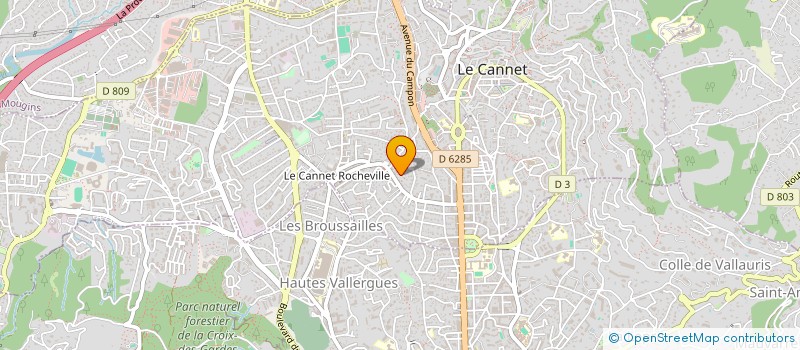 localisation de l'entreprise GT-OPS à LE CANNET
