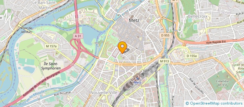 localisation de l'entreprise GT PATRIMOINE à METZ