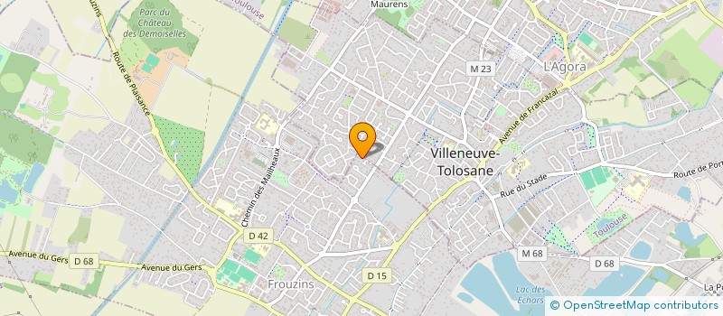 localisation de l'entreprise GT PATRIMOINE  FROUZINS