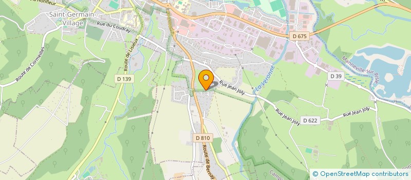 localisation de l'entreprise GT PAYSAGE  PONT-AUDEMER