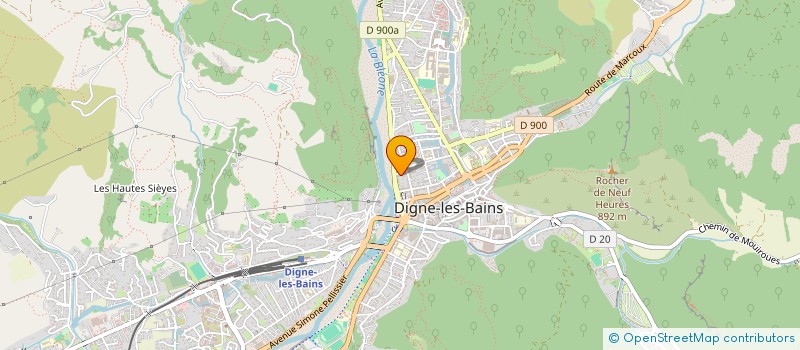 localisation de l'entreprise GT PEUPLIERS à DIGNE-LES-BAINS