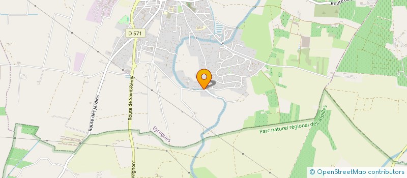 localisation de l'entreprise GT PRO BAT  EYRAGUES