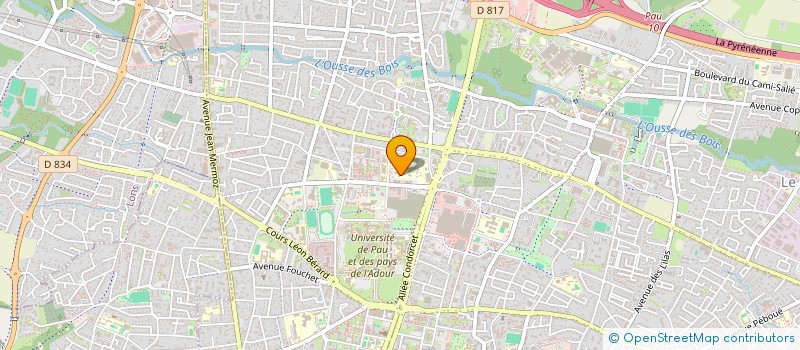localisation de l'entreprise GT PROCESS à PAU