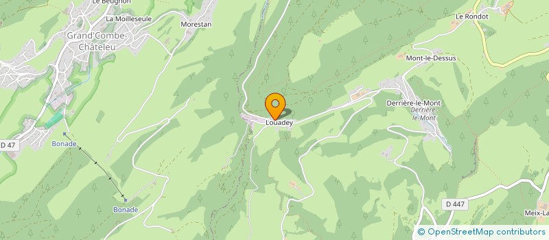 localisation de l'entreprise GT PUGIN  MONTLEBON