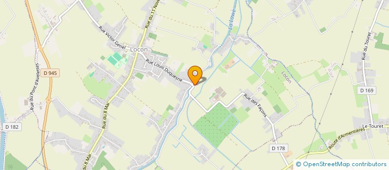 localisation de l'entreprise GT RENOV  LOCON