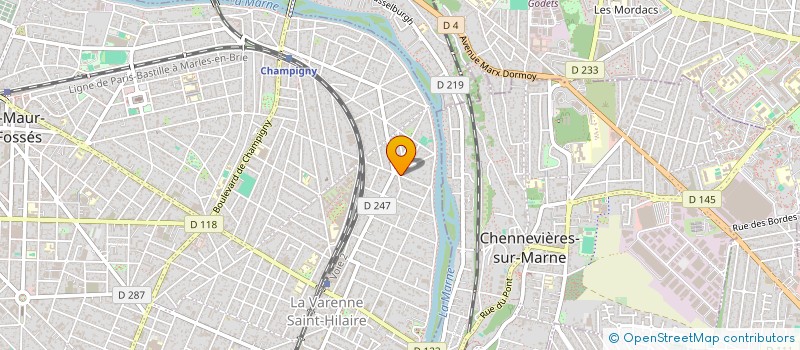 localisation de l'entreprise GT SERVICE  SAINT-MAUR-DES-FOSSES