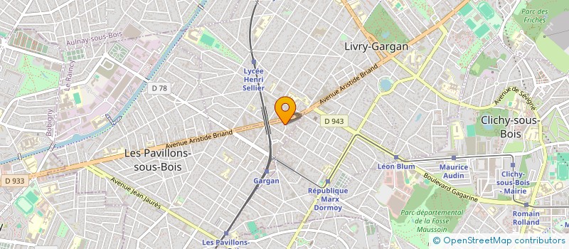 localisation de l'entreprise GT SERVICES à LES PAVILLONS-SOUS-BOIS