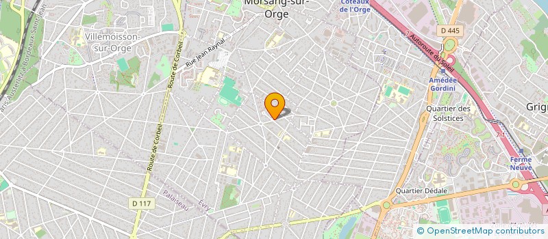 localisation de l'entreprise GT SPEED  MORANGIS