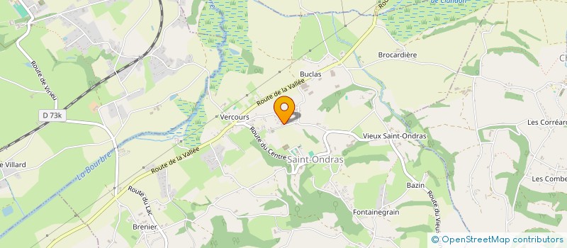 localisation de l'entreprise GT SPORTS ET LOISIRS AMENAGEMENT  SAINT-ONDRAS