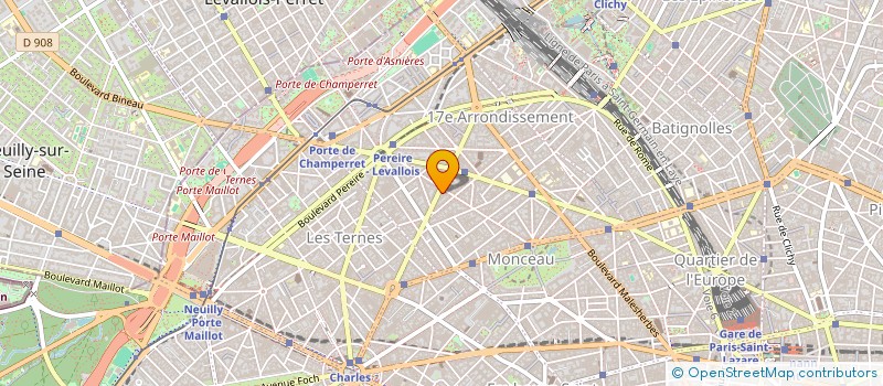 localisation de l'entreprise GT SYS à PARIS