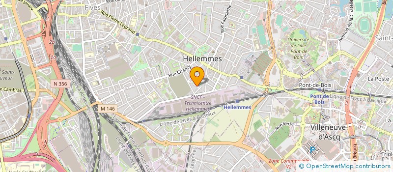 localisation de l'entreprise GT TURBO CLUB DE FRANCE à LILLE