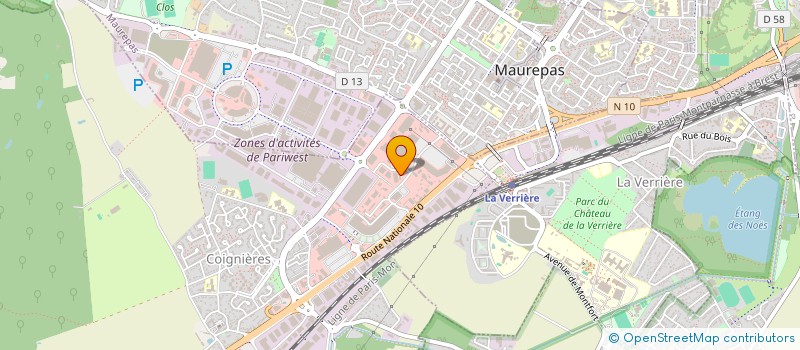 localisation de l'entreprise GT WASH COIGNIERES à COIGNIERES