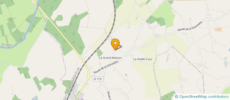 localisation de l'entreprise GT2R  RIVES-DU-LOIR-EN-ANJOU