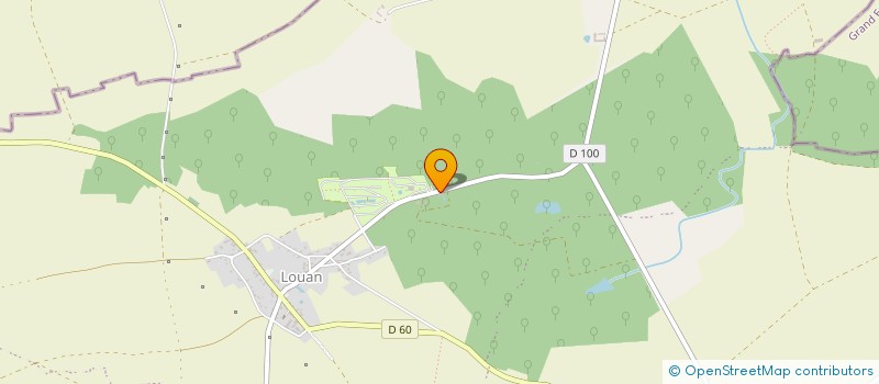 localisation de l'entreprise GT3  LOUAN-VILLEGRUIS-FONTAINE