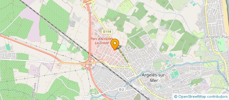 localisation de l'entreprise GT3R  ARGELES-SUR-MER