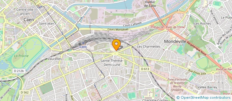 localisation de l'entreprise GT4L à CAEN