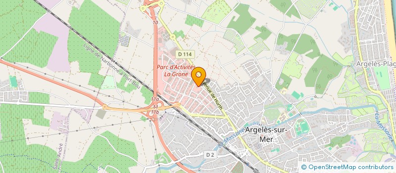 localisation de l'entreprise GT4R  ARGELES-SUR-MER