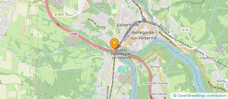 localisation de l'entreprise GT7 TAXIS VTC à VALSERHONE