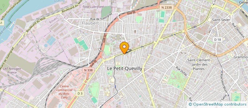 localisation de l'entreprise GTA 140 à LE PETIT-QUEVILLY