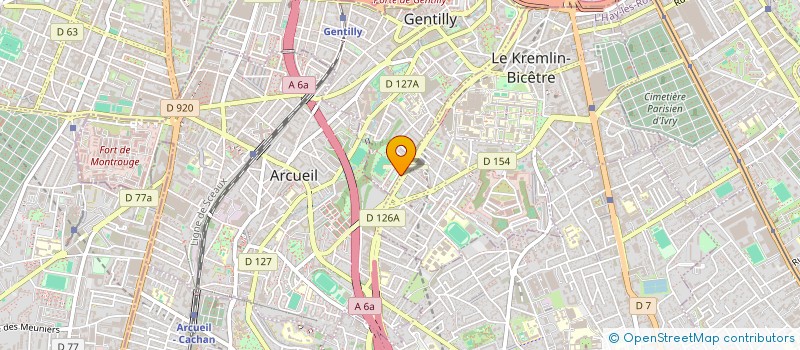 localisation de l'entreprise GTA à GENTILLY