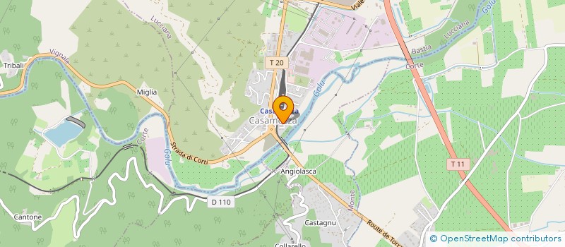 localisation de l'entreprise GTA à LUCCIANA