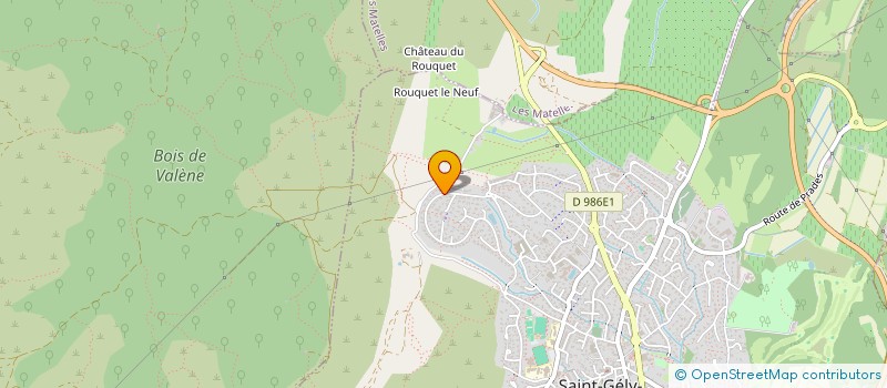 localisation de l'entreprise GTA HOLDING 2  SAINT-GELY-DU-FESC