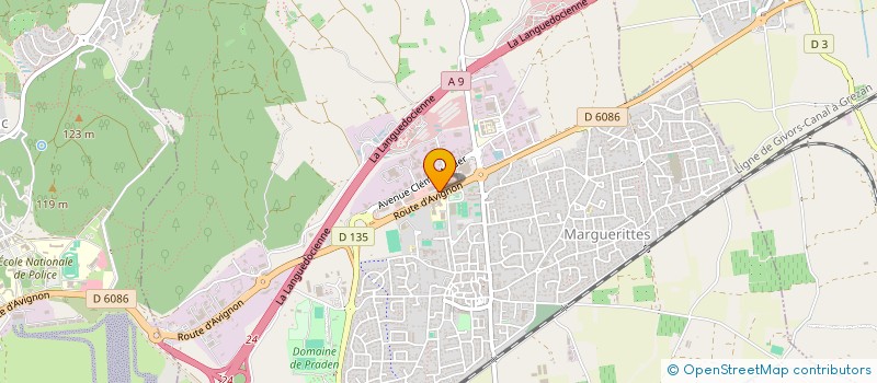 localisation de l'entreprise GTA SERVICES  MARGUERITTES