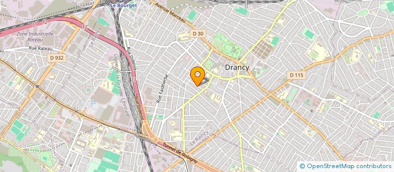 localisation de l'entreprise GTB LOC à DRANCY