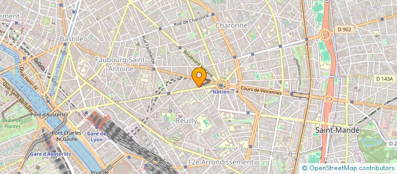 localisation de l'entreprise GTB PLUS  PARIS