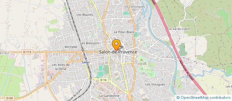 localisation de l'entreprise GTB PRESTIGE  SALON-DE-PROVENCE