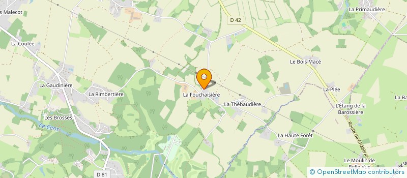 localisation de l'entreprise GTBA STORE  VIGNEUX-DE-BRETAGNE