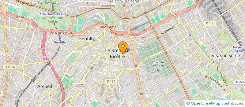 localisation de l'entreprise GTC 2S à LE KREMLIN-BICETRE