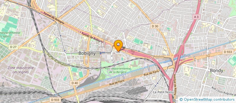 localisation de l'entreprise GTC BOBIGNY à BOBIGNY
