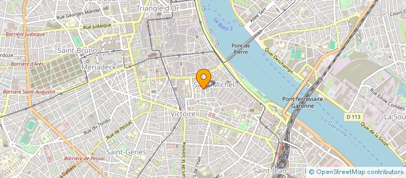 localisation de l'entreprise GTC CONSULTING  BORDEAUX