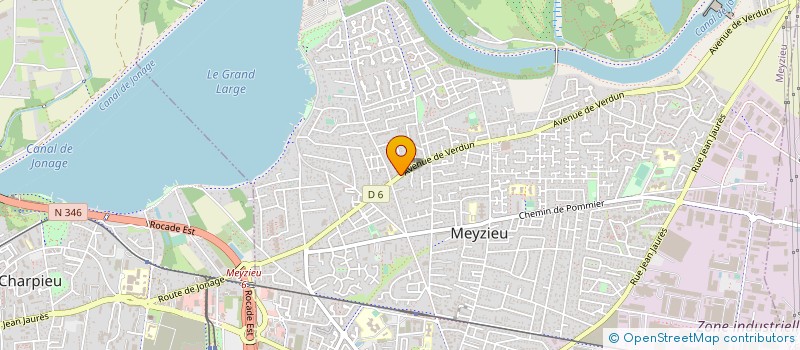 localisation de l'entreprise GTC ELEC  SAINT-PRIEST