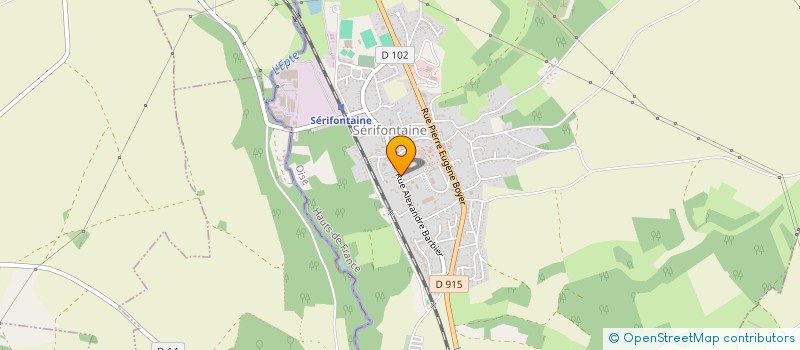 localisation de l'entreprise GTC IMMOBILIER  SERIFONTAINE