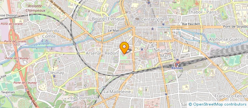 localisation de l'entreprise GTC RENNES  RENNES