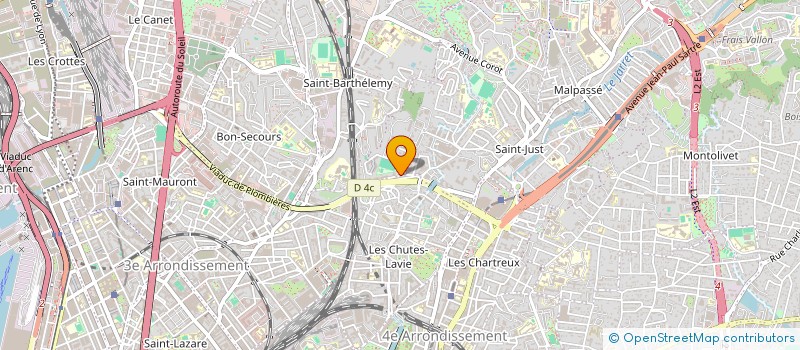 localisation de l'entreprise GTCARS13 à MARSEILLE