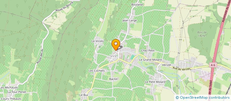 localisation de l'entreprise GTCP à VIRE