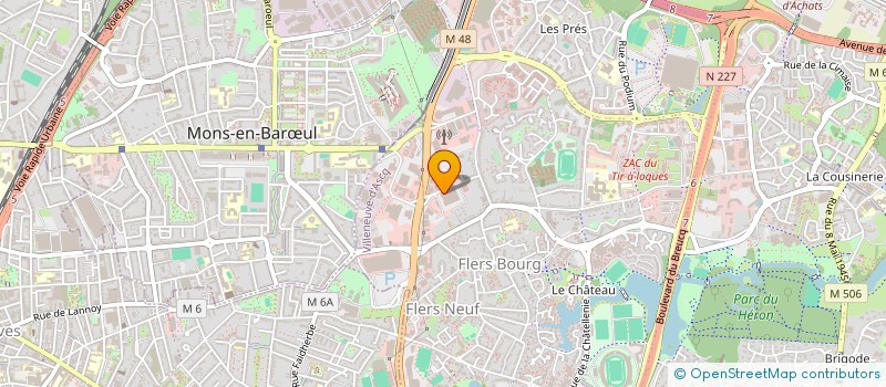 localisation de l'entreprise GTCP  VILLENEUVE-D'ASCQ