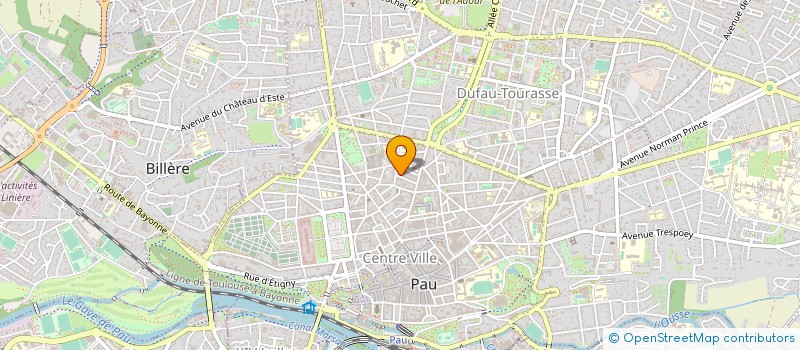 localisation de l'entreprise GTD à PAU