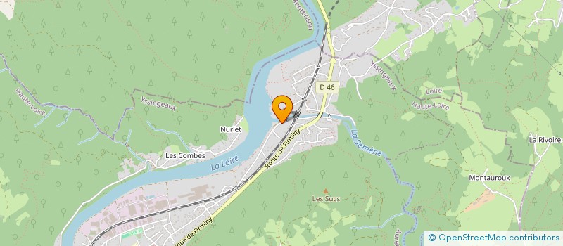 localisation de l'entreprise GTD  AUREC-SUR-LOIRE