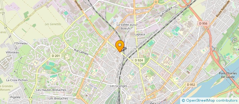 localisation de l'entreprise GTD  BLOIS