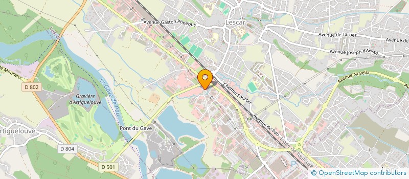 localisation de l'entreprise GTD AUTOMOBILES  LESCAR