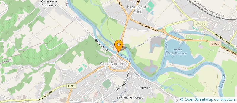localisation de l'entreprise GTDB CIE  SAINT-AIGNAN