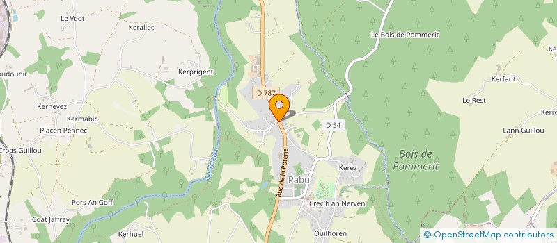 localisation de l'entreprise GTDM  PABU