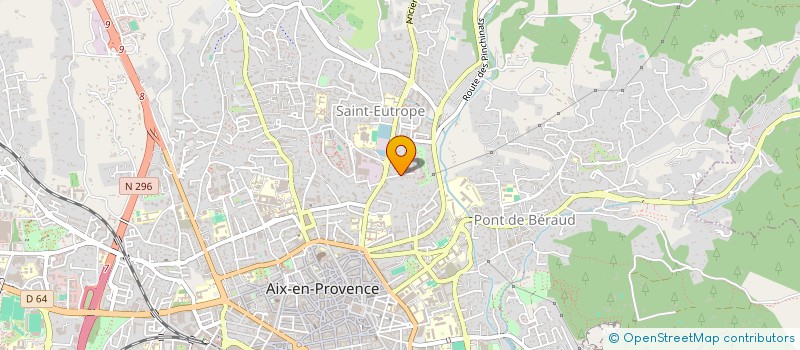 localisation de l'entreprise GTE AERO  AIX-EN-PROVENCE