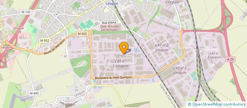 localisation de l'entreprise GTE AUTOMOTIVE à LESQUIN