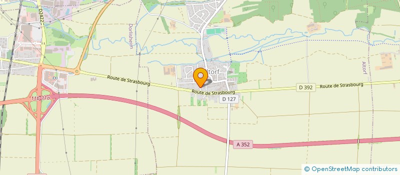 localisation de l'entreprise GTEB  ALTORF