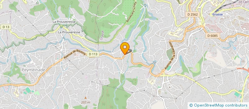 localisation de l'entreprise GTEO  GRASSE